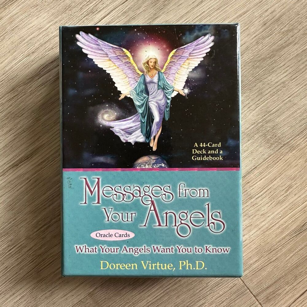 Messages from Your Angels Oracle Cards Deck and Guidebook